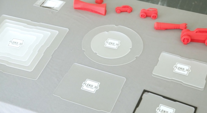 Fleks3D en diverses dimensions
